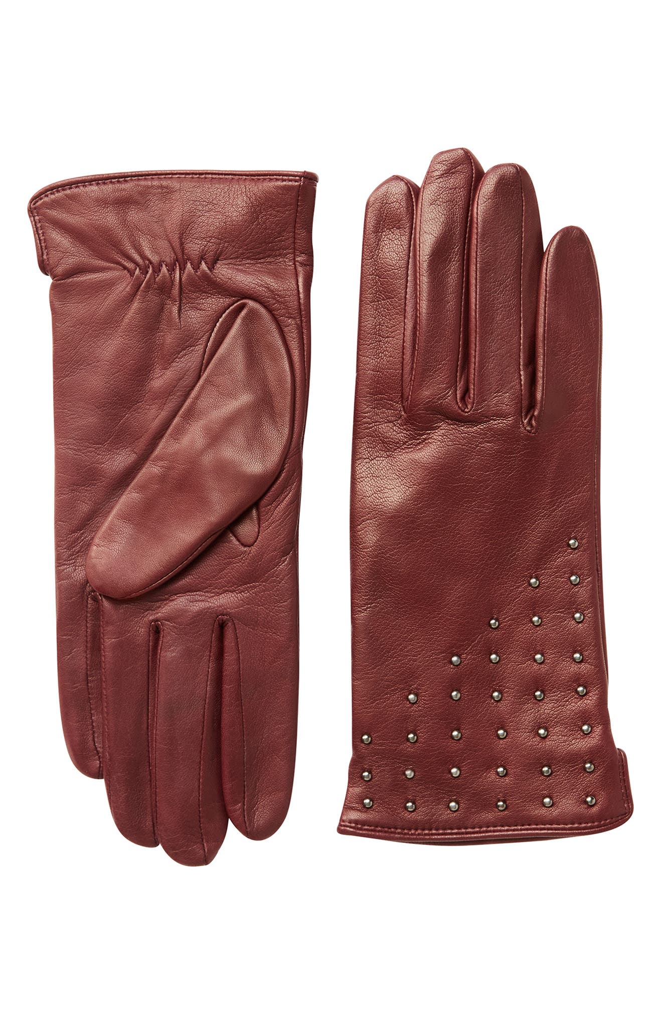 nordstrom red gloves