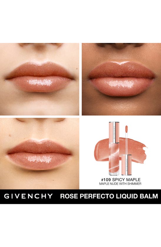 Shop Givenchy Rose Perfecto Liquid Lip Balm In 109 Universal Nude