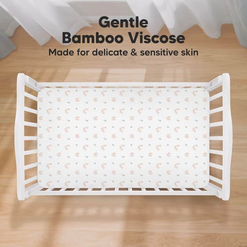 KEABABIES KEABABIES ISLA FITTED CRIB SHEETS