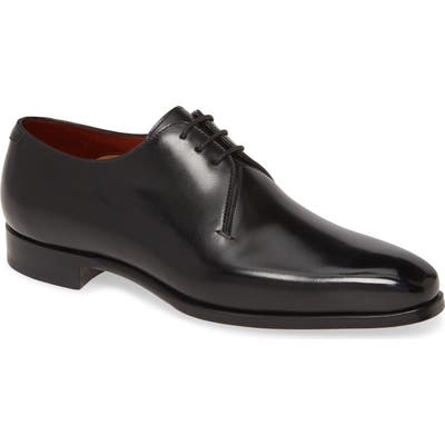 Magnanni Bedford Plain Toe Derby- Black