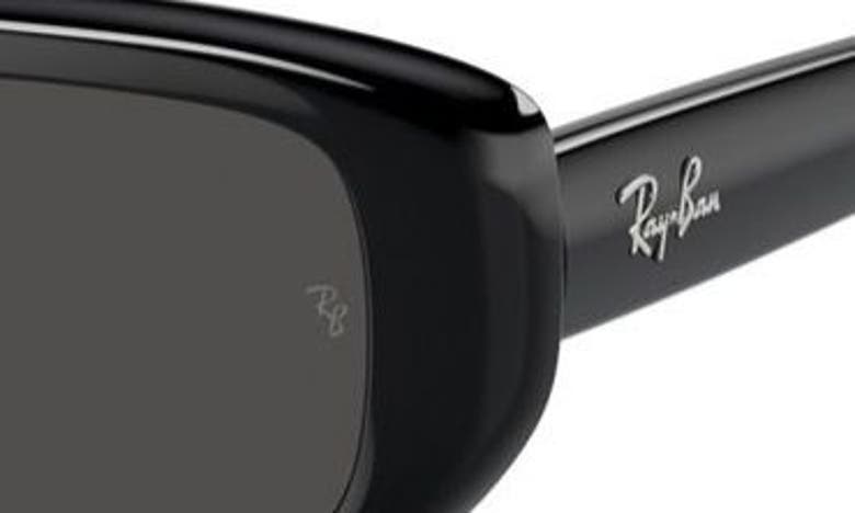 Shop Ray Ban Ray-ban 55mm Pillow Sunglasses In Dark Grey