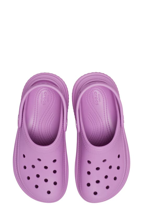 Shop Crocs Stomp Slingback Platform Clog In Bubble