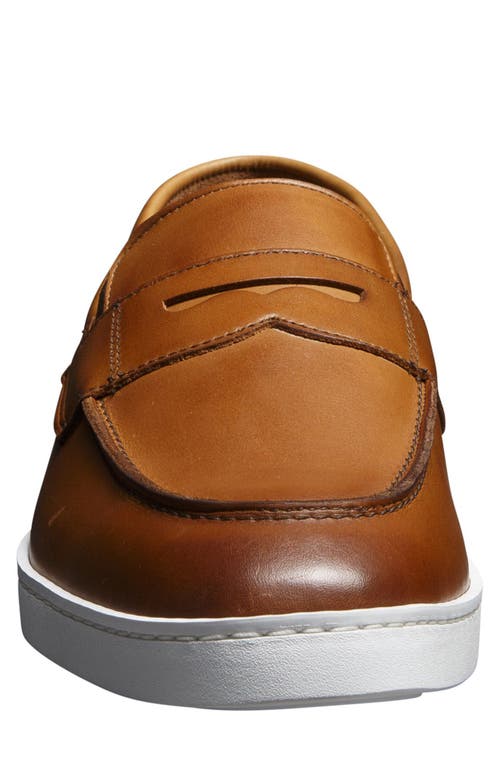 Shop Allen Edmonds Randolph Slip-on Sneaker In Walnut