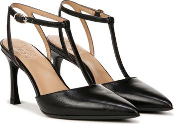 Astrid T-Strap Pointed Toe Pump