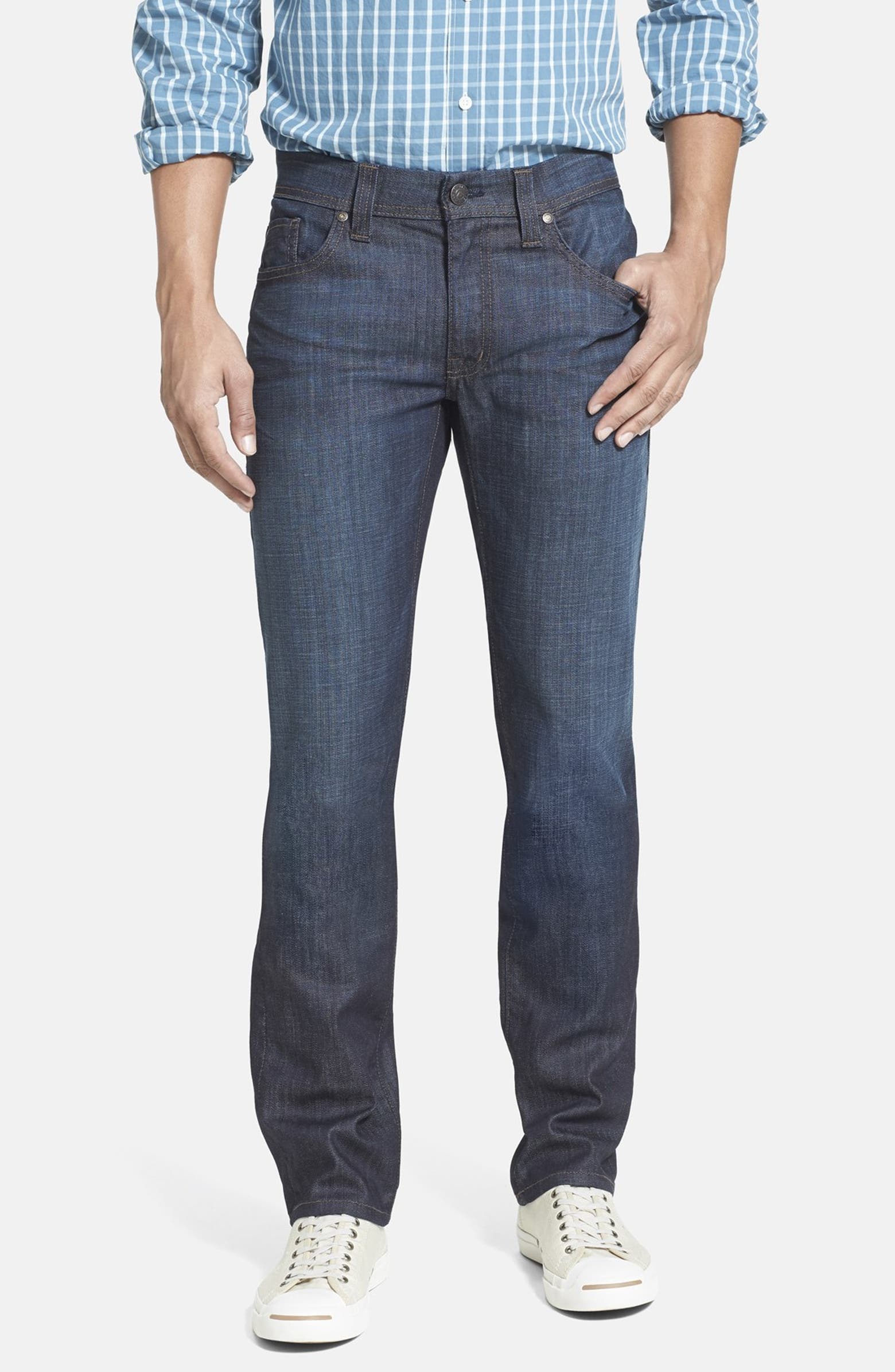 Fidelity Denim 'Jimmy' Slim Straight Leg Jeans (Harvard) | Nordstrom