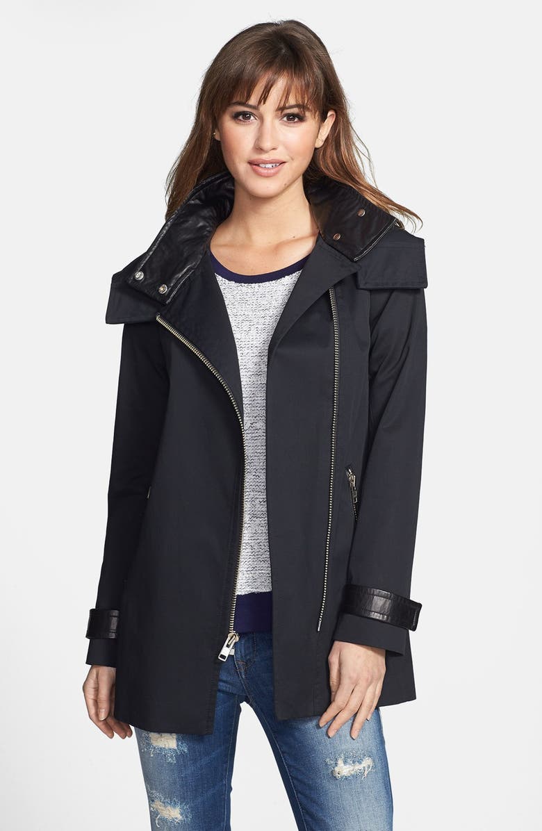 Mackage Asymmetrical Zip Cotton Jacket | Nordstrom