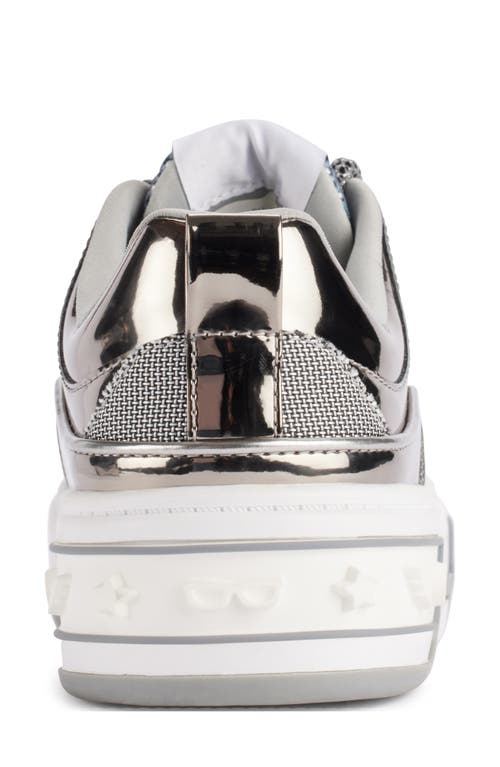 Karl Lagerfeld Paris Colden Sneaker In Pewter