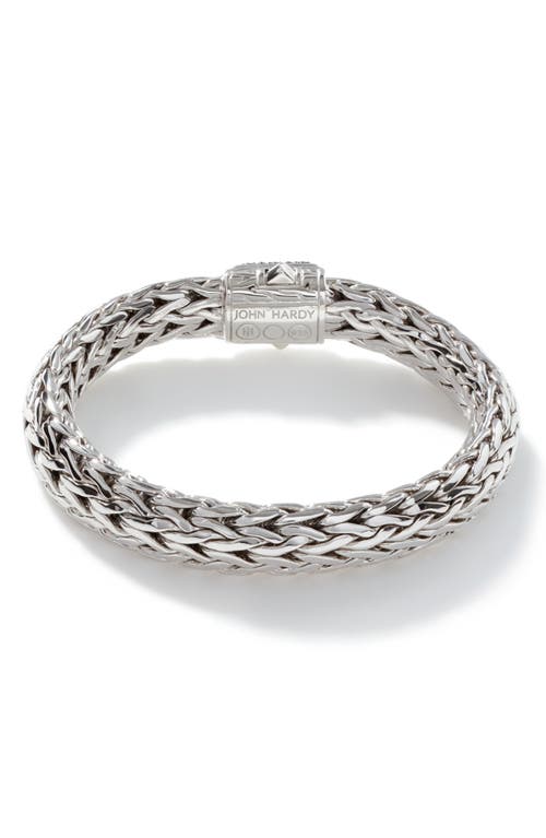 John Hardy Classic Chain Lava Rope Bracelet In Silver