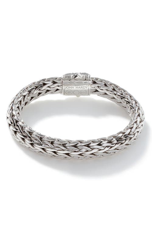 Shop John Hardy Classic Chain Lava Rope Bracelet In Silver