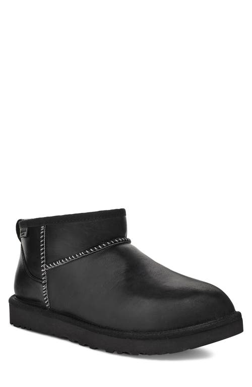Shop Ugg(r) Classic Ultra Mini Regen Boot In Black