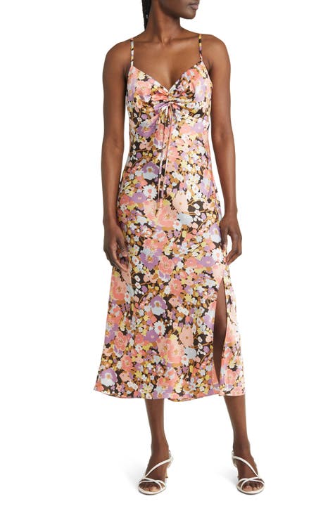 Sudra Floral Midi Dress