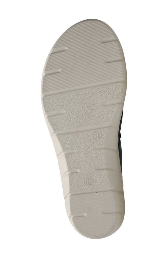 Shop Wolky Ikaria Ankle Strap Platform Wedge Sandal In Denim Biocare