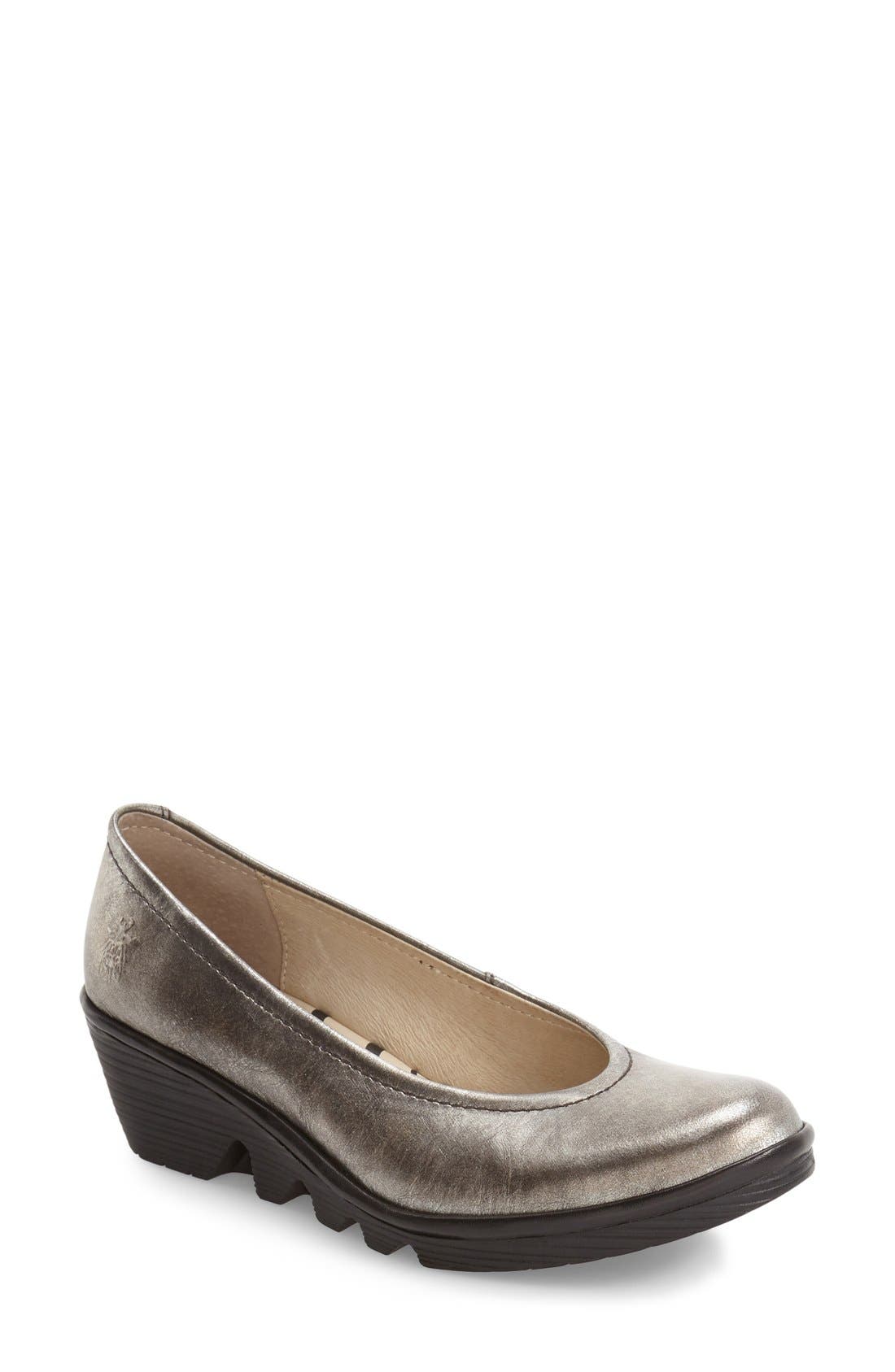 fly london mid wedge pump
