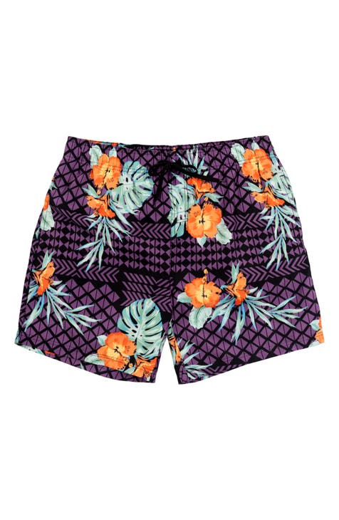 Print Swim Trunks