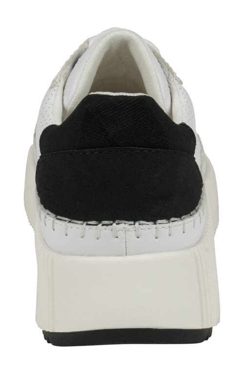 Shop Good Choice New York Madrid Platform Sneaker In Black/white