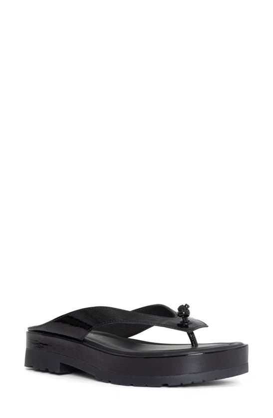 Shop Donald Pliner Platform Sandal In Black