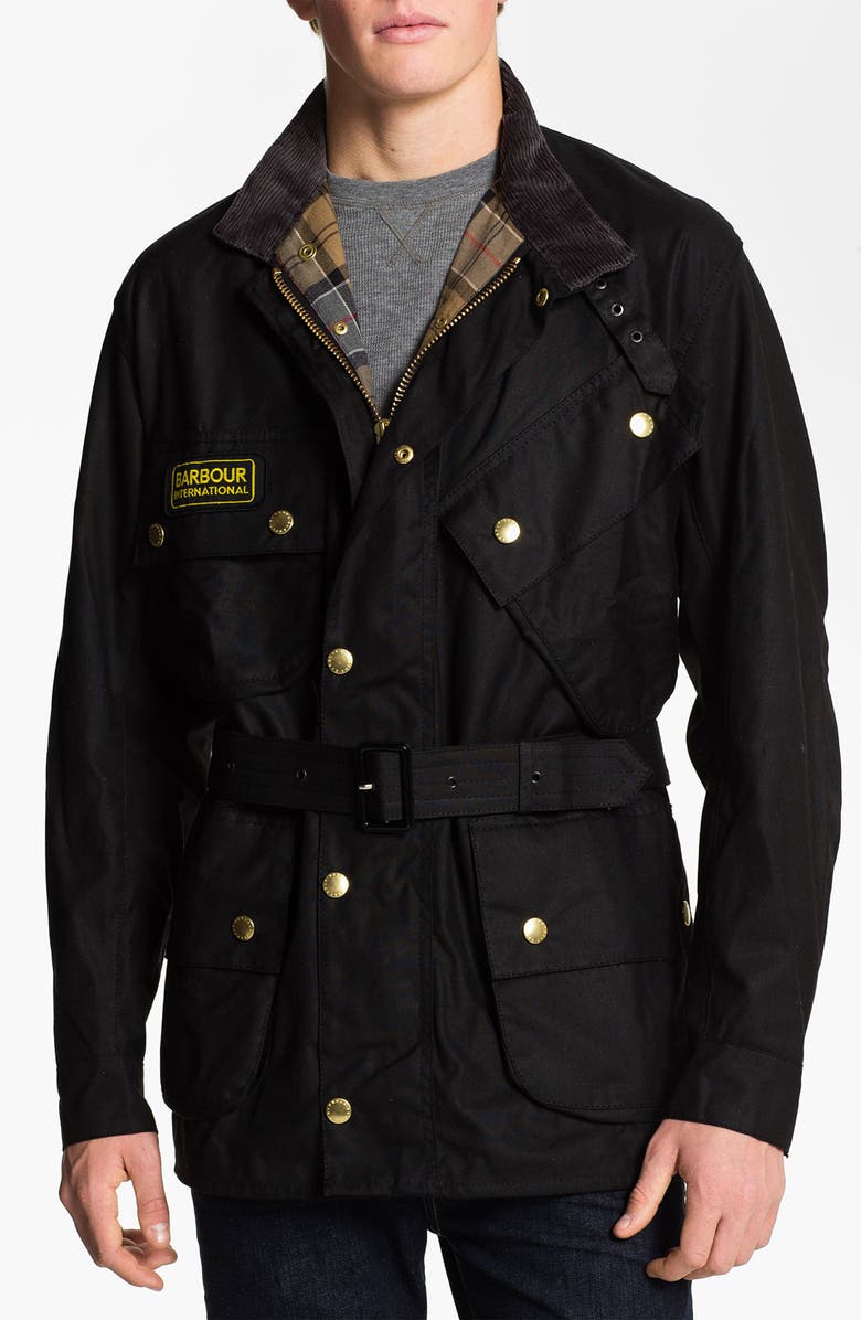 Barbour 'International Original' Relaxed Fit Sylkoil Waxed Jacket ...
