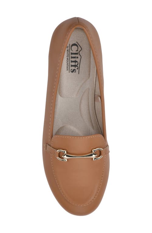 Shop Cliffs By White Mountain Glowing Bit Loafer In Tan/smooth