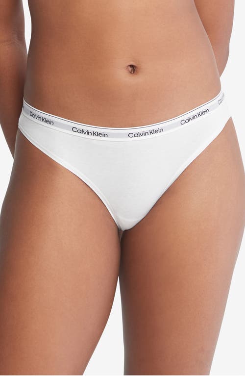 Calvin Klein Assorted 3-Pack Logo Bikinis Calypso at Nordstrom,