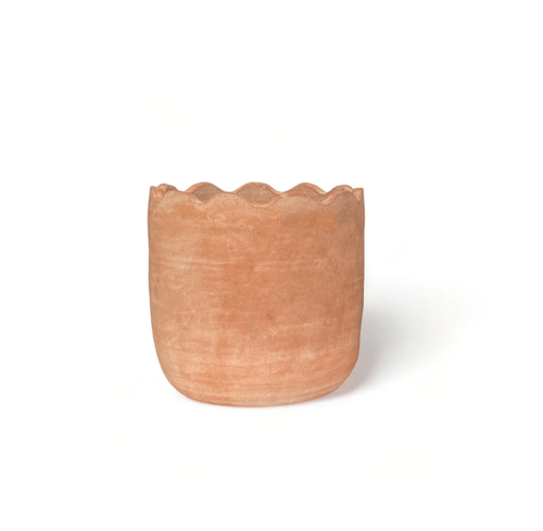 Shop Meso Goods Wavy Planter In Natural