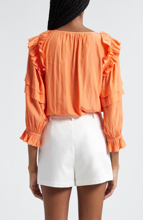 RAMY BROOK RAMY BROOK SAMIRA RUFFLE TOP