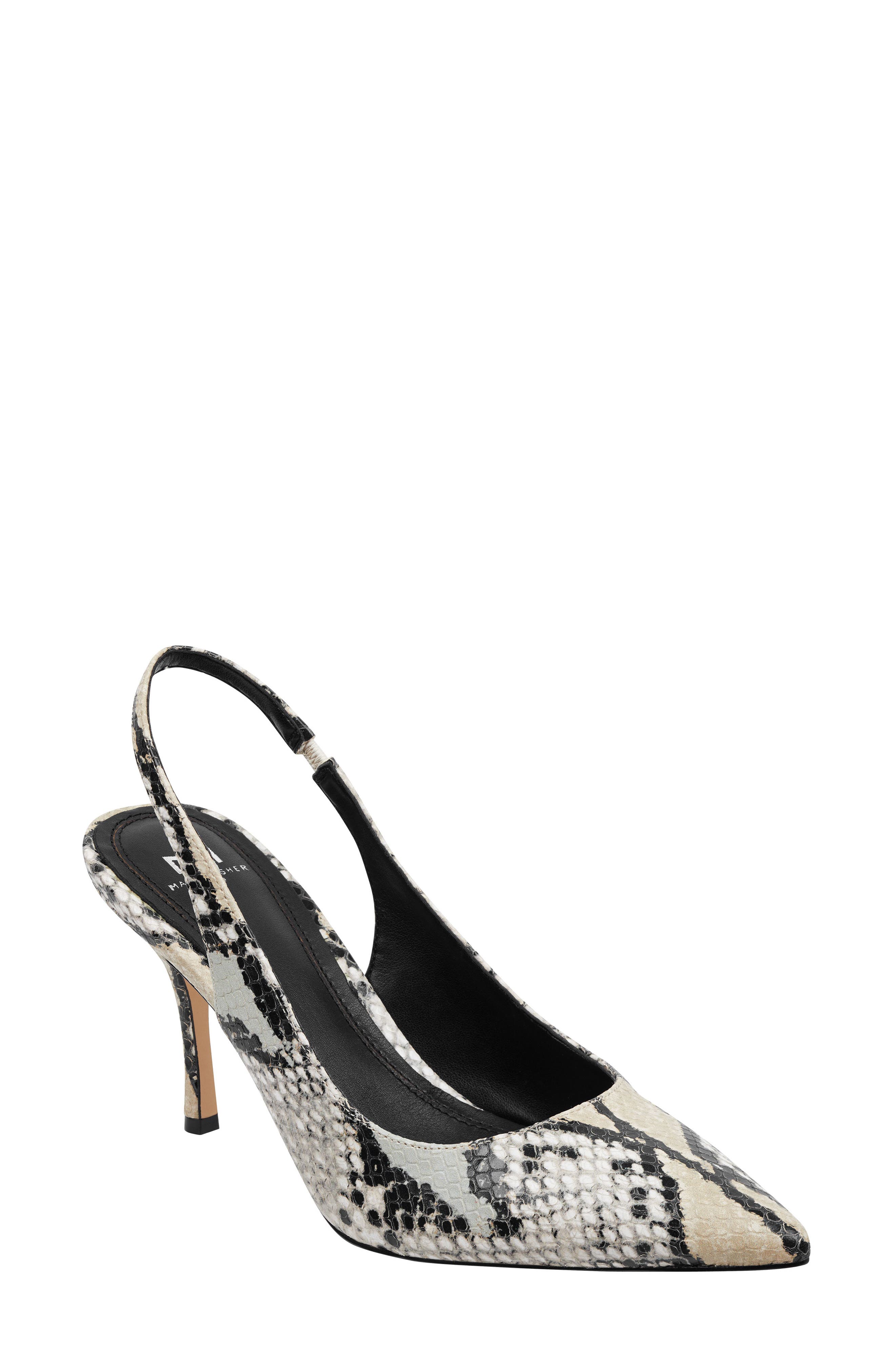 Marc Fisher Ltd Camela Slingback Pump, Beige