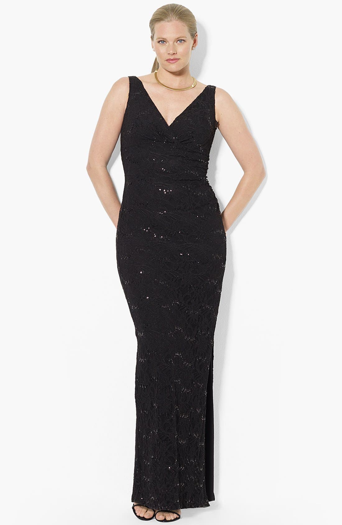 cocktail and party ralph lauren plus size