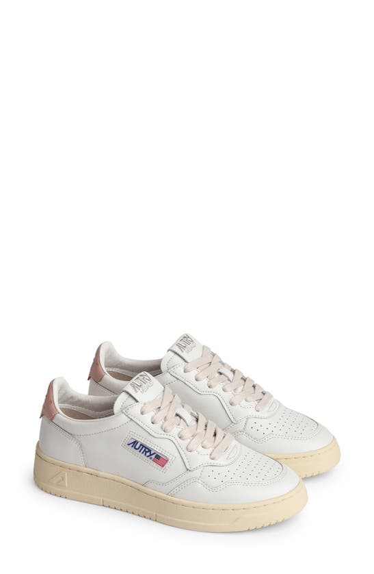 Autry Sneakers In White/pink