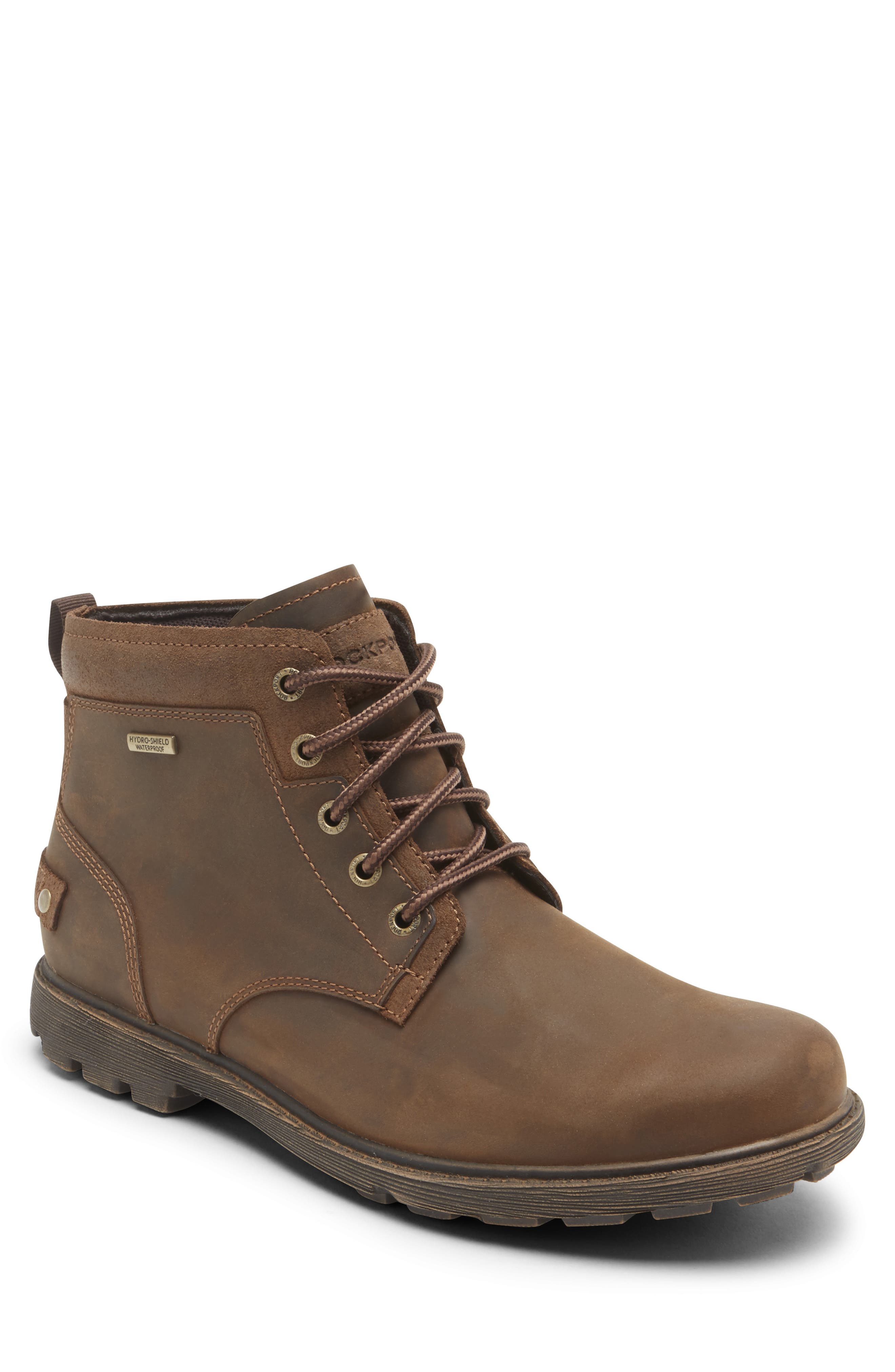 waterproof cap toe boots