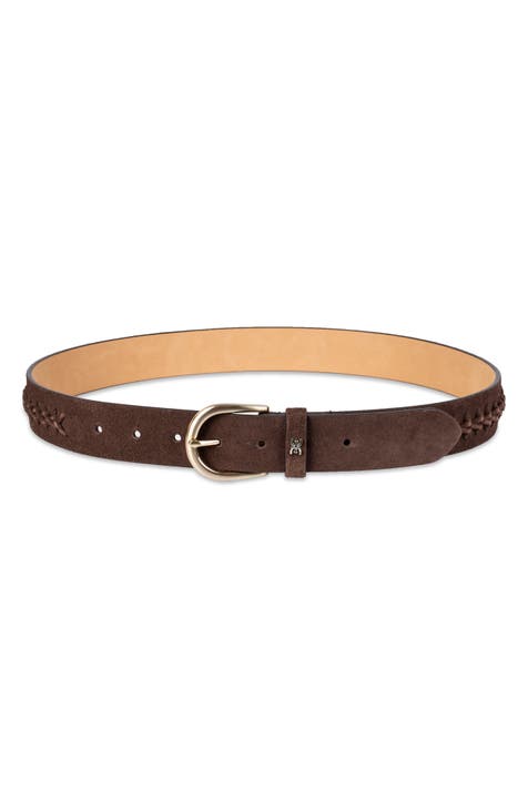 Buy Women Brown Solid Casual Belt Online - 860304