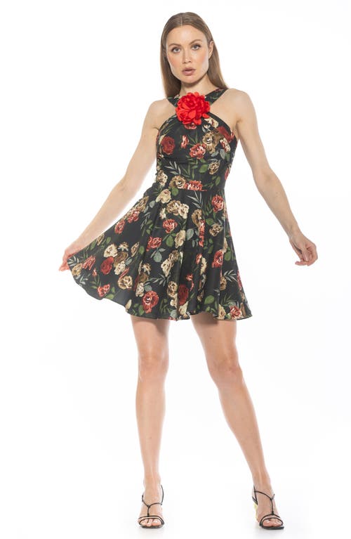 Alexia Admor Alexi Dress In Bold Floral