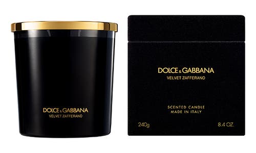 Shop Dolce & Gabbana Dolce&gabbana Velvet Zafferano Scented Candle In No Color