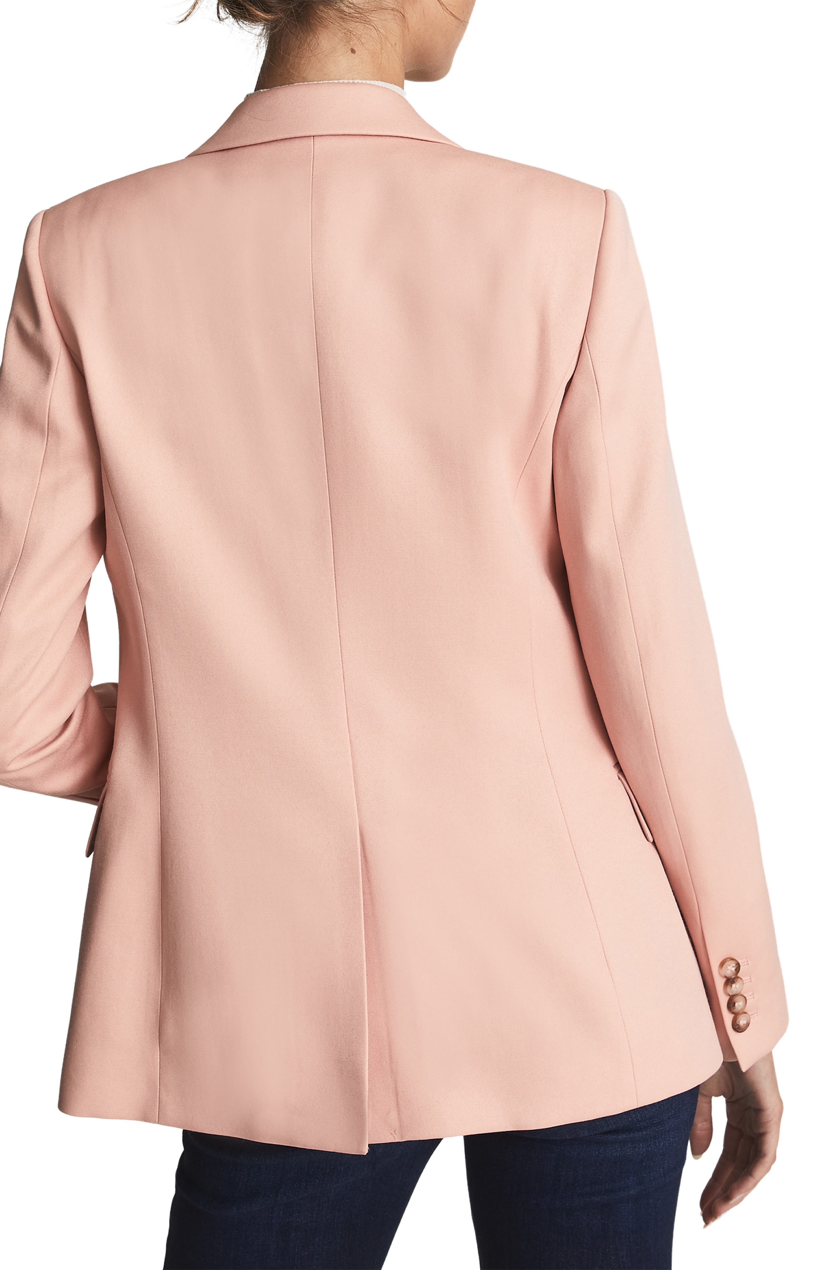 reiss dusty pink coat