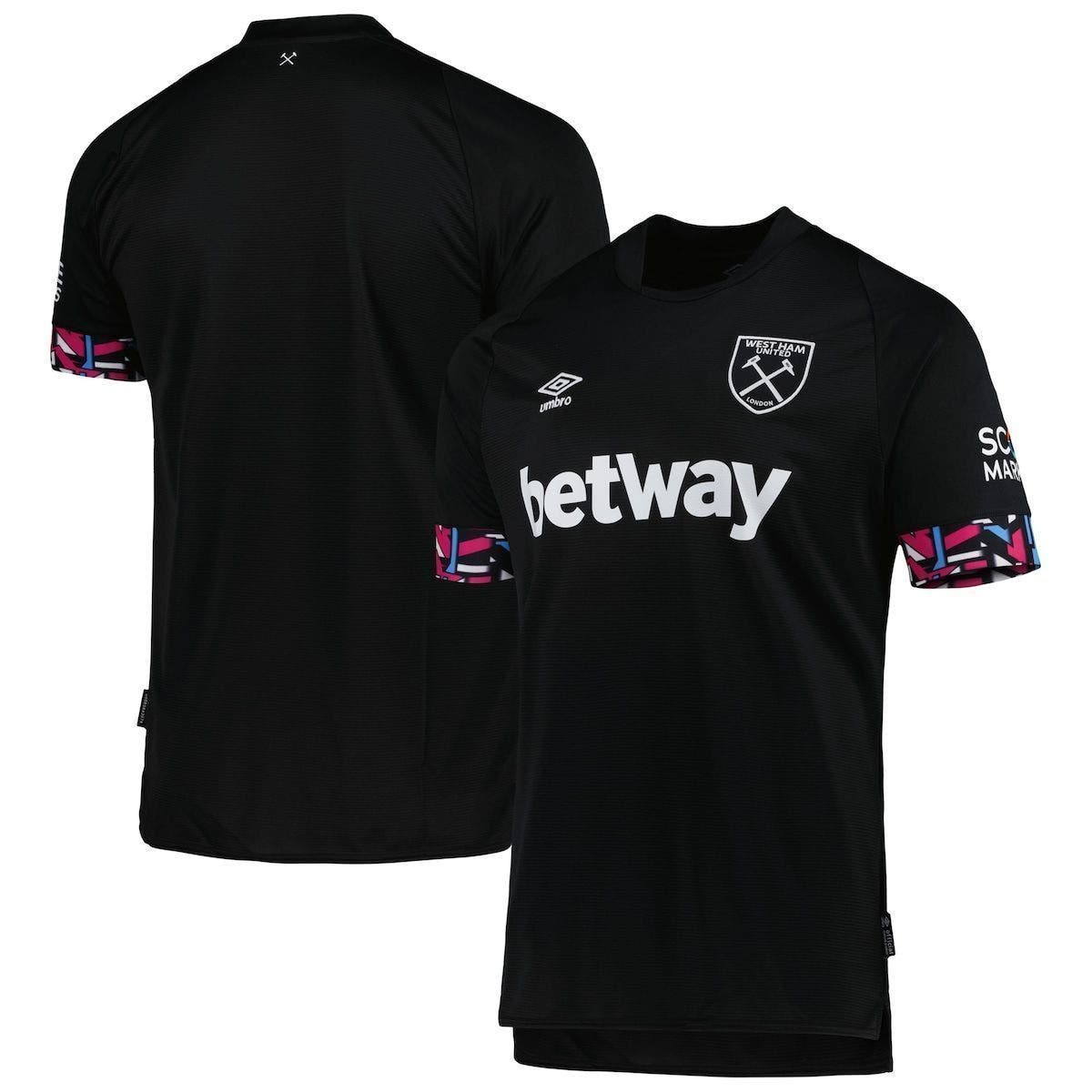 black west ham shirt