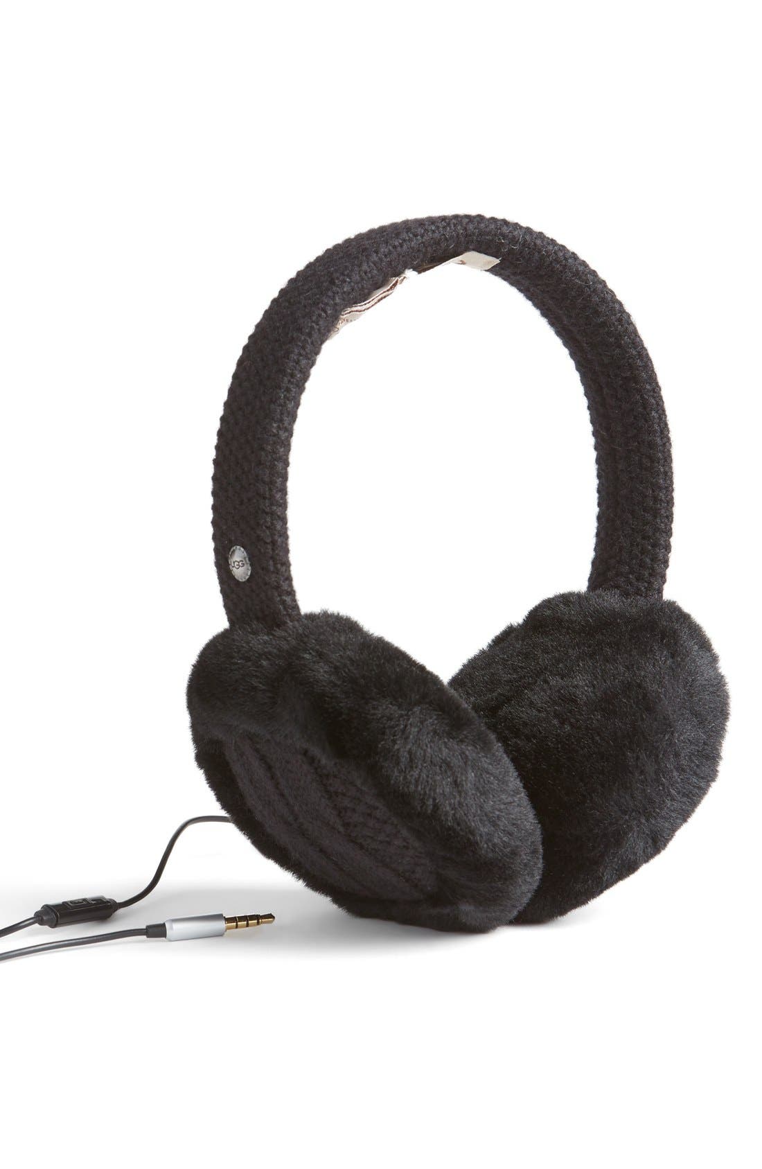Genuine Shearling Headphone Earmuffs 