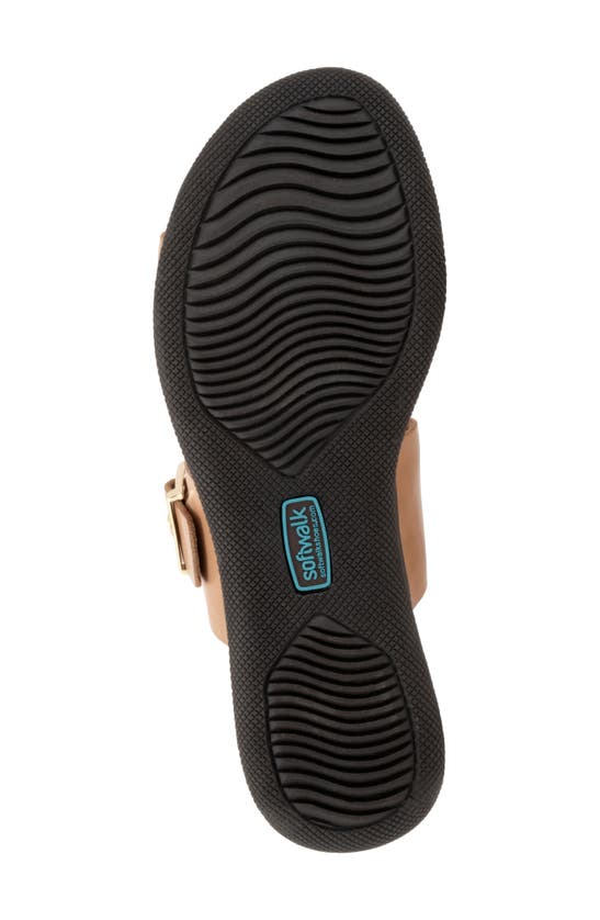 Softwalk Toki Slide Sandal In Tan