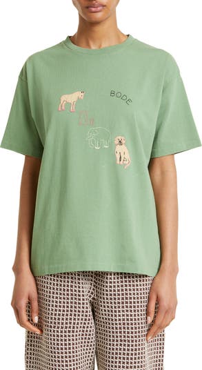 Bode Embroidered Tee – BODE