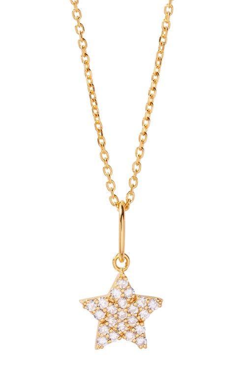 Adeline Star Pendant Necklace in Gold