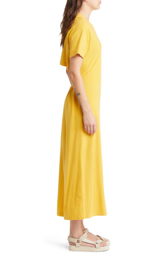 TREASURE & BOND VENTED BACK MAXI DRESS