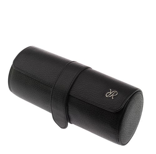 Rapport London Berekley Three Watch Roll In Black