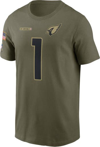 Nike Men's Nike Kyler Murray Camo Arizona Cardinals 2021 Salute To Service  Name & Number T-Shirt