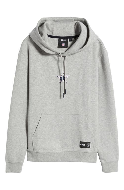 Shop Hugo Boss Boss <br>x Nfl Woodson Graphic Hoodie<br><br> In Dallas Cowboys