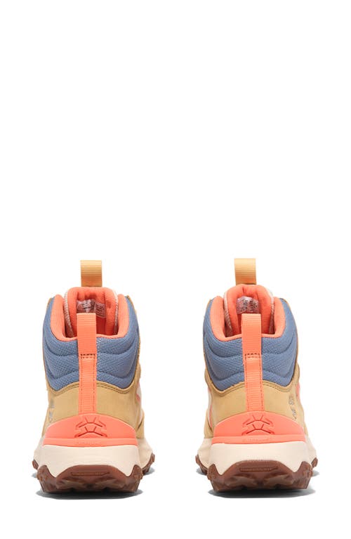 Timberland Motion Access Waterproof Sneaker In Medium Yellow Nubuck