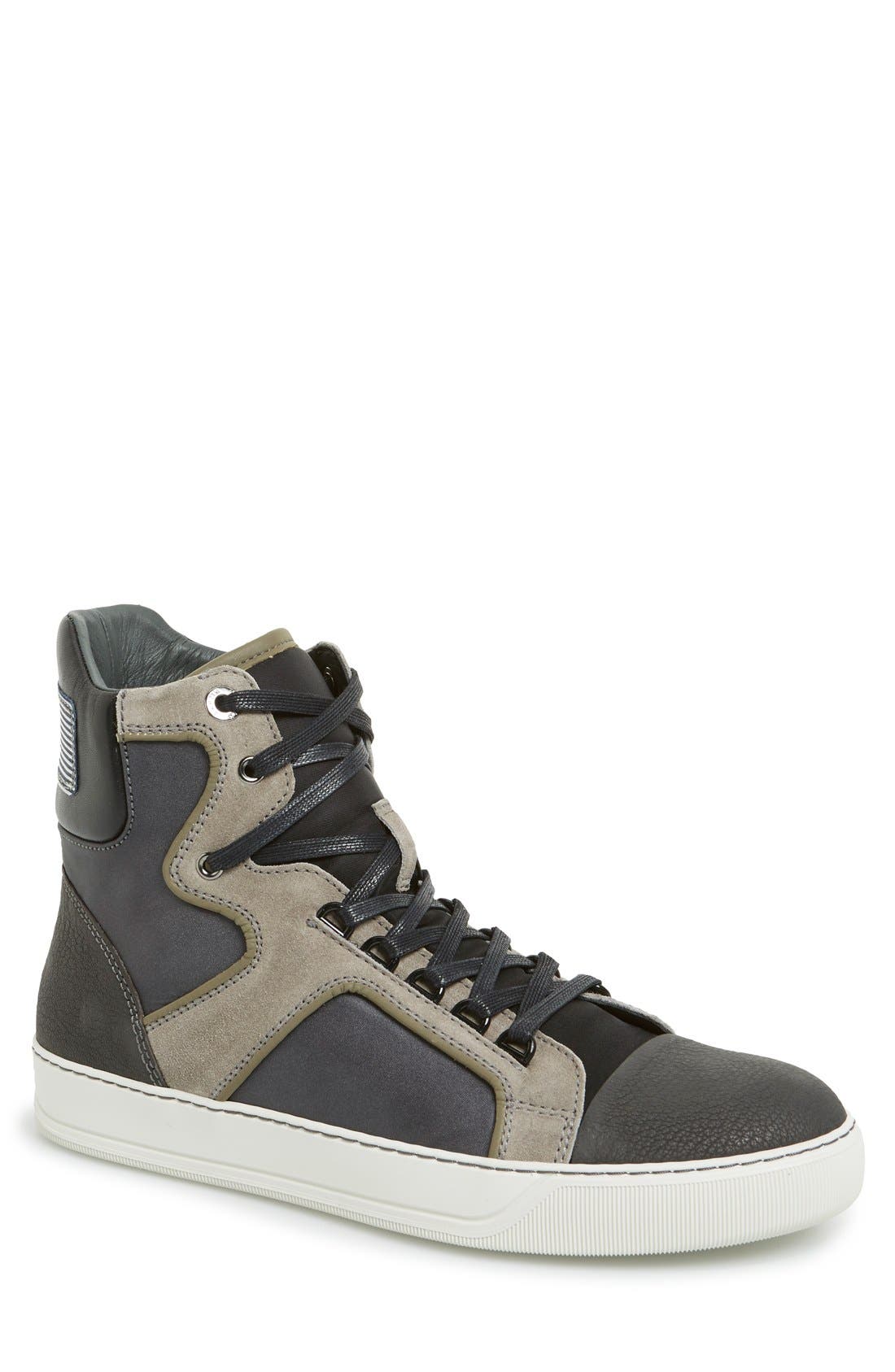 Lanvin High Top Sneaker (Men) Nordstrom