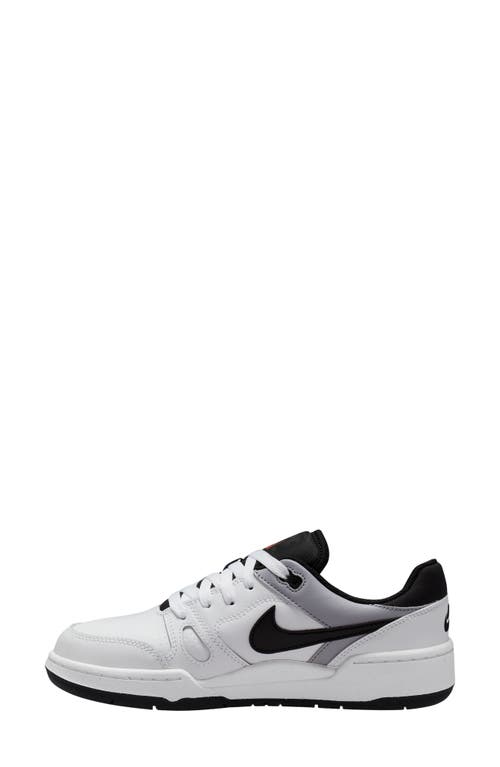 Shop Nike Full Force Lo Sneaker In White/black/pewter