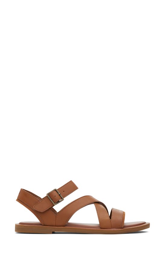 Shop Toms Sloane Ankle Strap Sandal In Brown