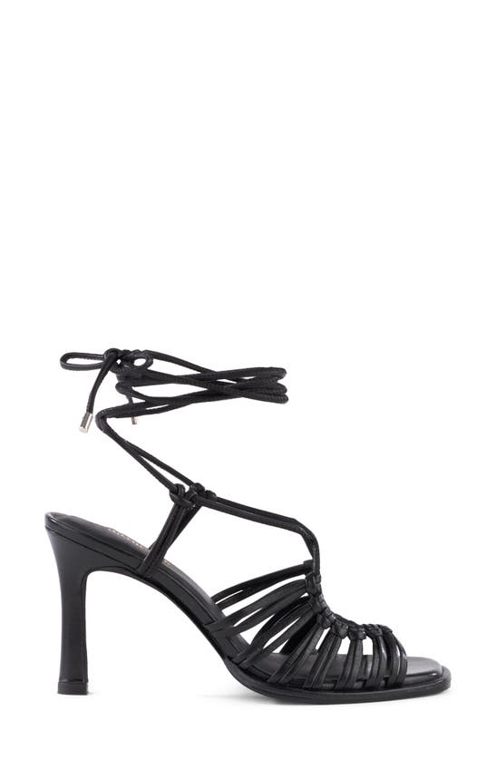 Shop Seychelles Te Amo Ankle Wrap Sandal In Black