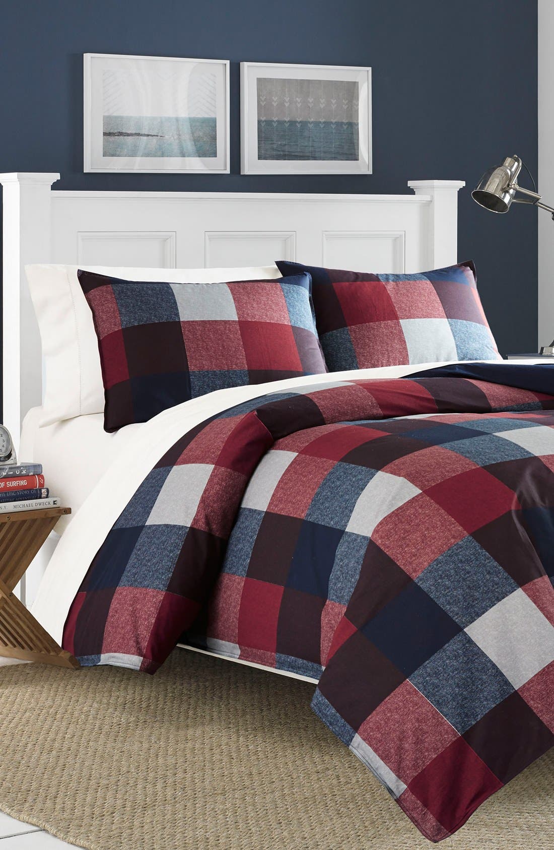 Nautica 'Reade' Buffalo Check Duvet Cover Set Nordstrom