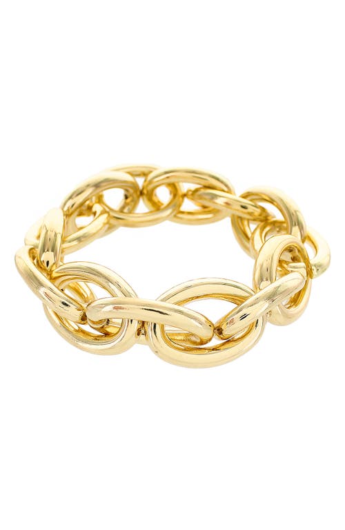 Panacea Link Stretch Bracelet in Gold at Nordstrom