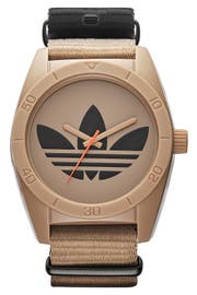 adidas Originals 'Santiago - Special Edition' Fabric Strap Watch, 42mm ...
